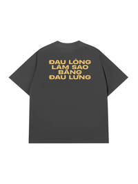 Áo Thun Relaxed Fit Sao Bằng Đau Lưng