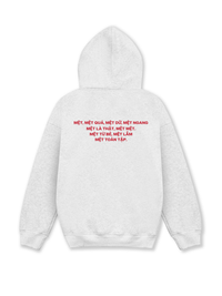 Áo Hoodie Nỉ Hai Da Mệt