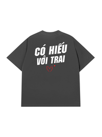 Áo Thun Relaxed Fit Có Hiếu Với Trai