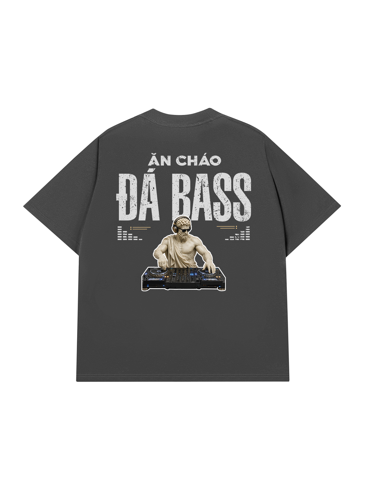 Áo Thun Relaxed Fit Ăn Cháo Đá Bass