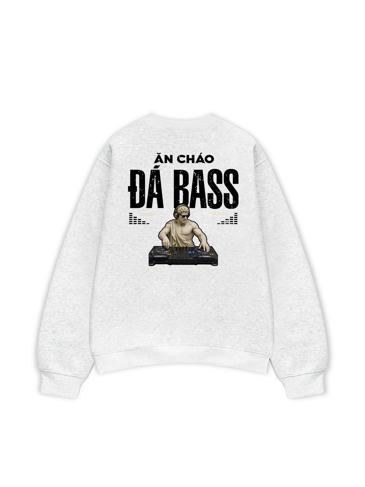 Áo Sweater Nỉ Hai Da Ăn Cháo Đá Bass