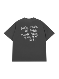 Áo Thun Relaxed Fit Social Media