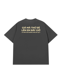 Áo Thun Relaxed Fit Đè Lên Em