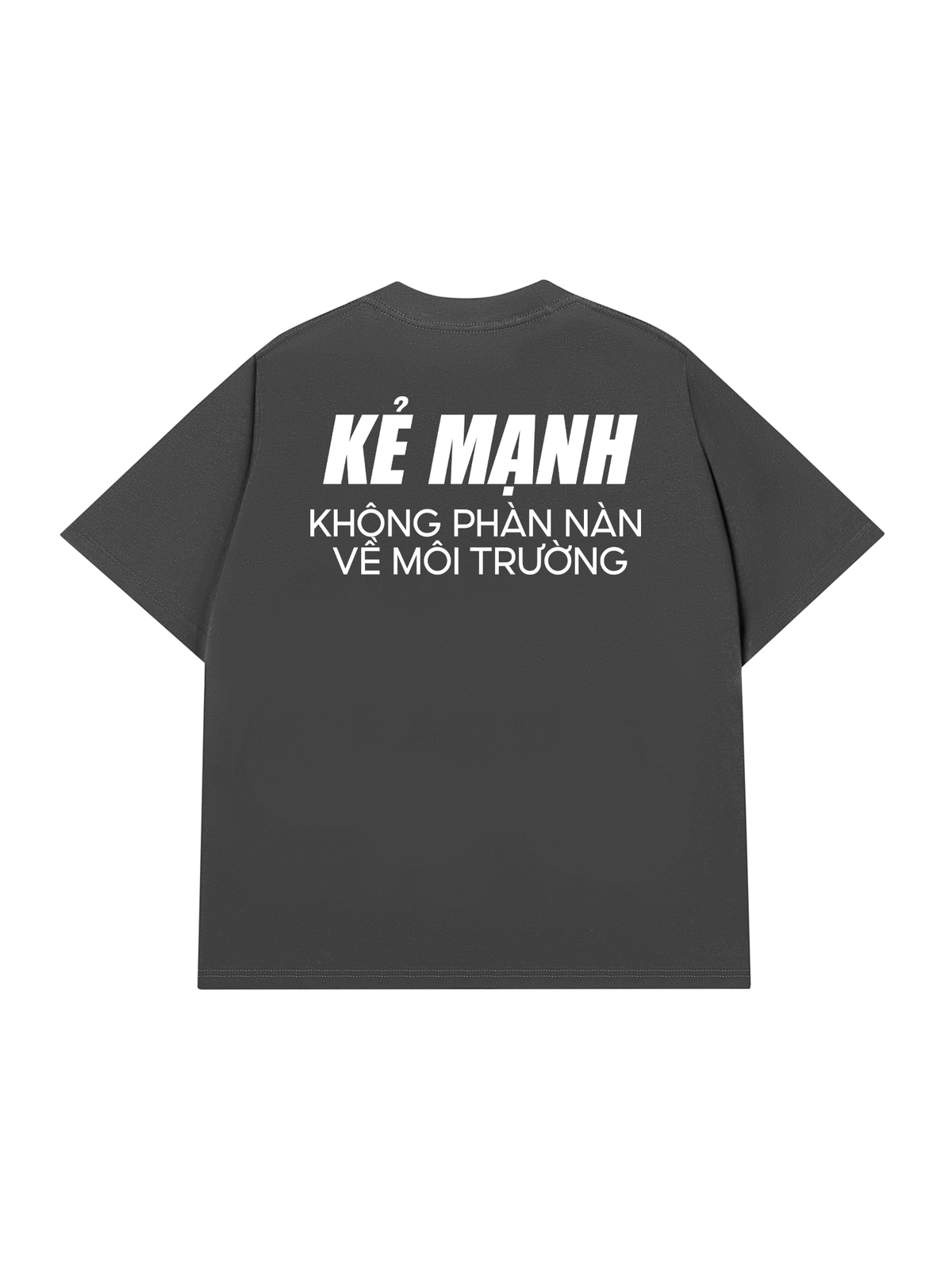 Áo Thun Relaxed Fit Kẻ Mạnh