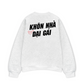 Áo Sweater Nỉ Hai Da Khôn Nhà Dại Gái