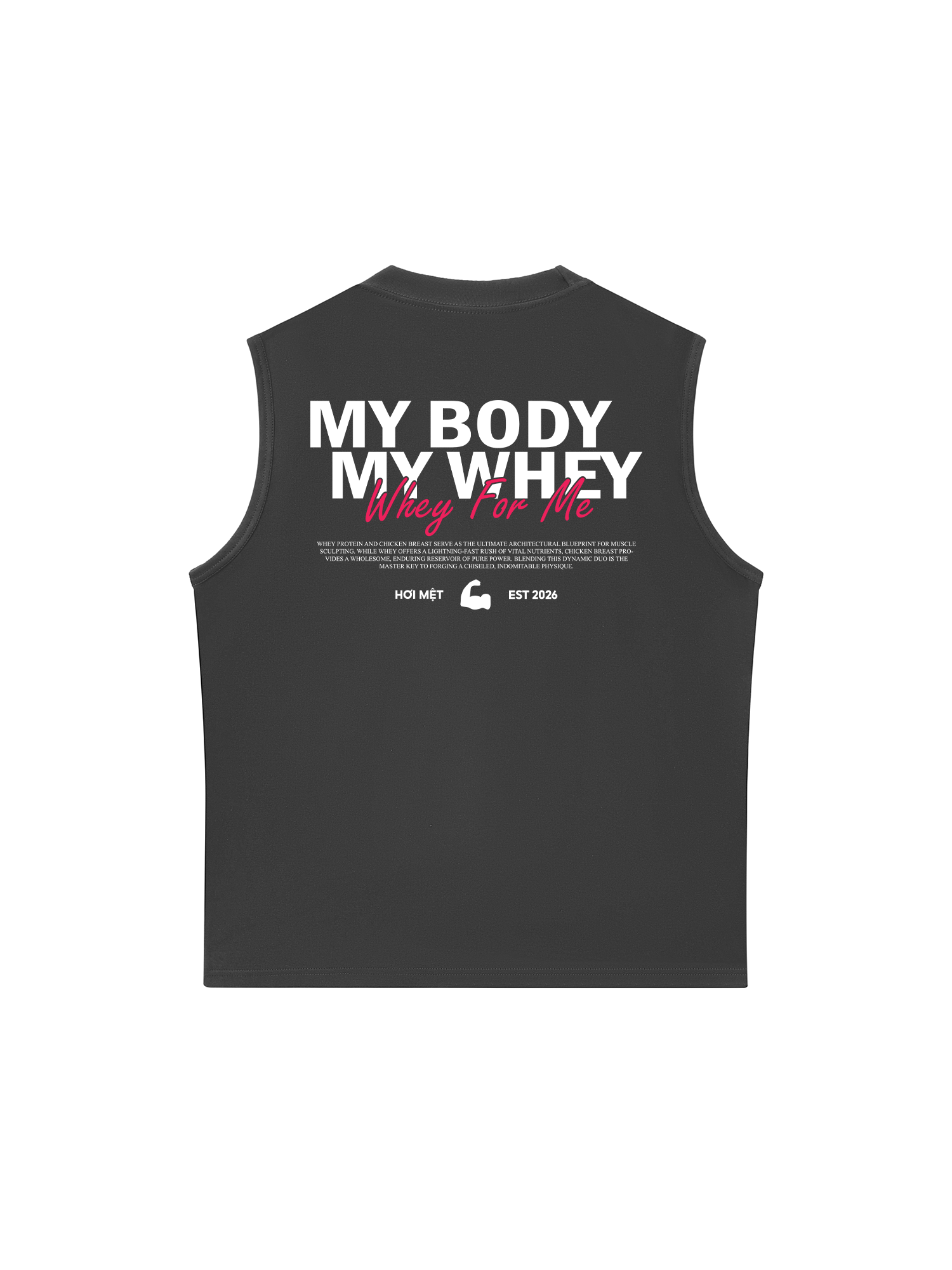 Áo Ba Lỗ Relaxed Fit Whey For Me
