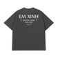 Áo Thun Relaxed Fit Không Dink Vào Lưới