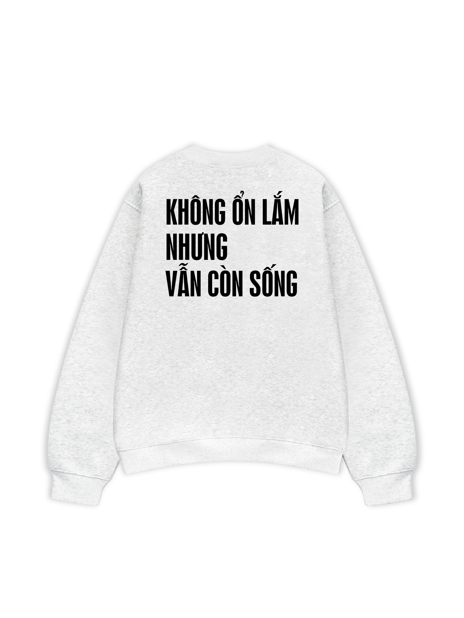 Áo Sweater Nỉ Hai Da Không Ổn Lắm