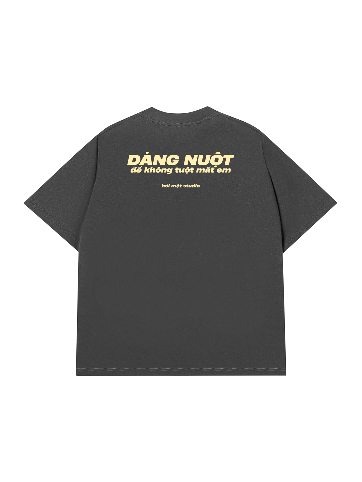 Áo Thun Relaxed Fit Dáng Nuột Không Tuột Mất Em