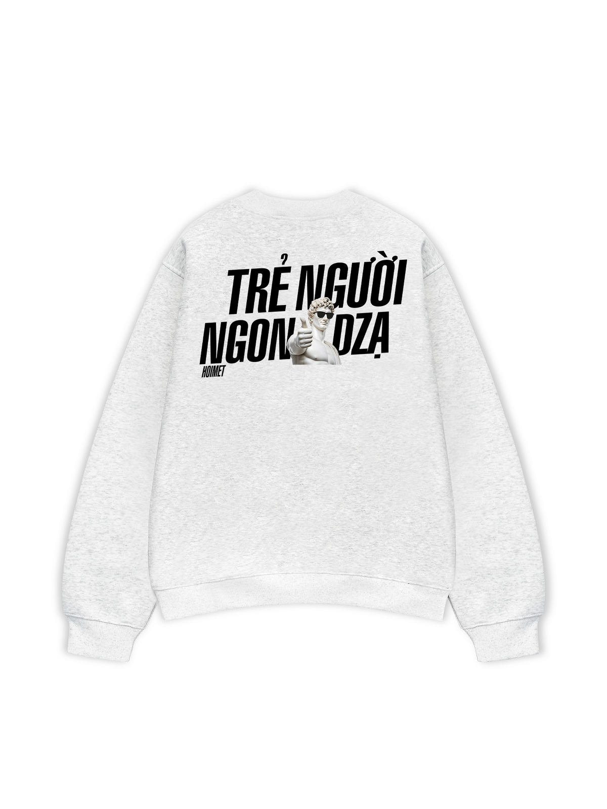 Áo Sweater Nỉ Hai Da Trẻ Người Ngon Dzạ