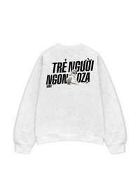 Áo Sweater Nỉ Hai Da Trẻ Người Ngon Dzạ