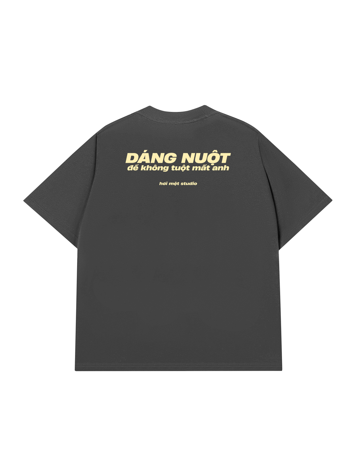 Áo Thun Relaxed Fit Dáng Nuột Không Tuột Mất Anh
