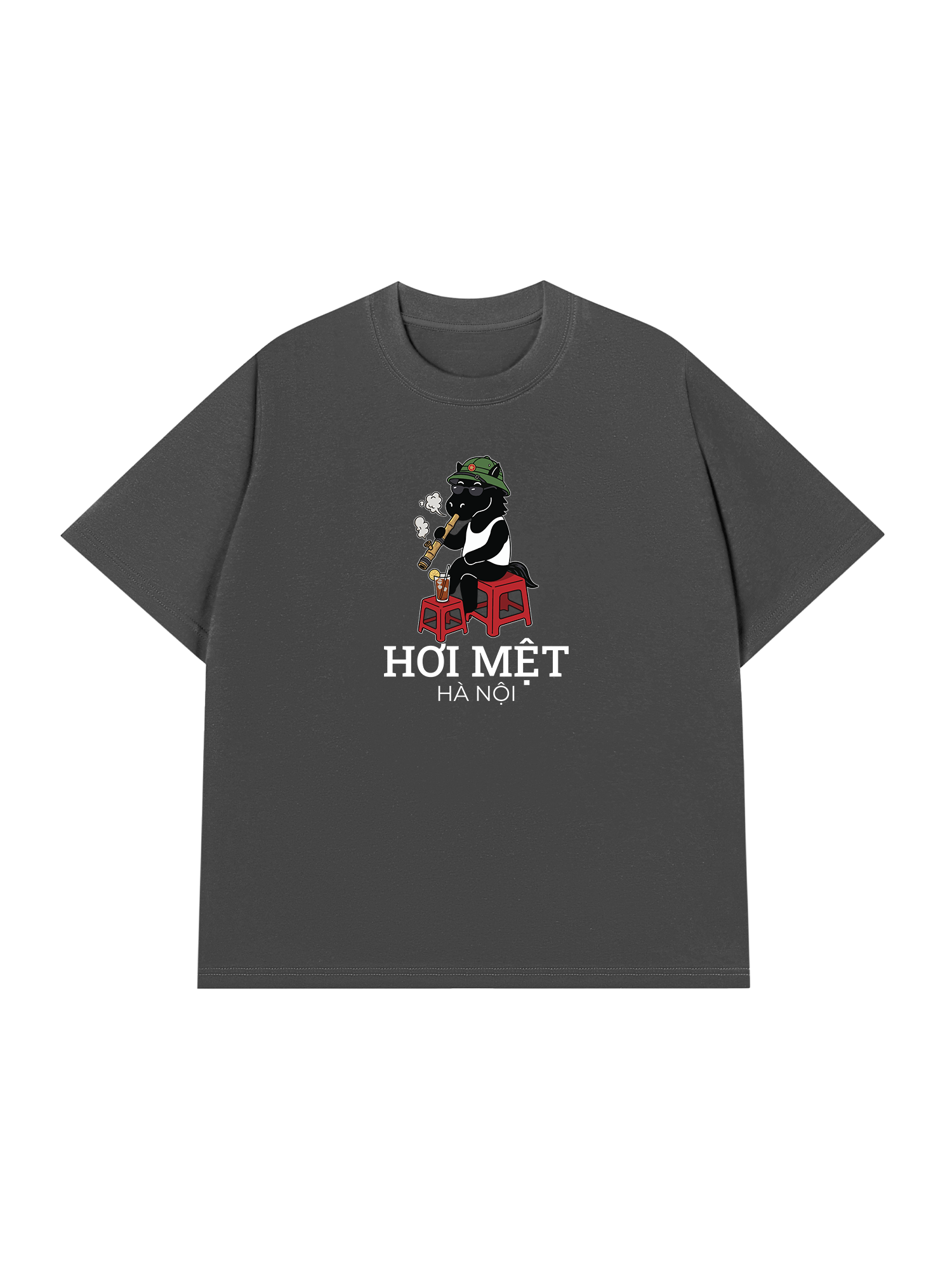 Áo Thun Relaxed Fit Hà Nội Hơi Mệt