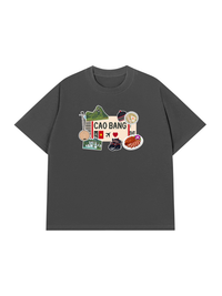 Áo Thun Relaxed Fit Du Lịch Cao Bằng