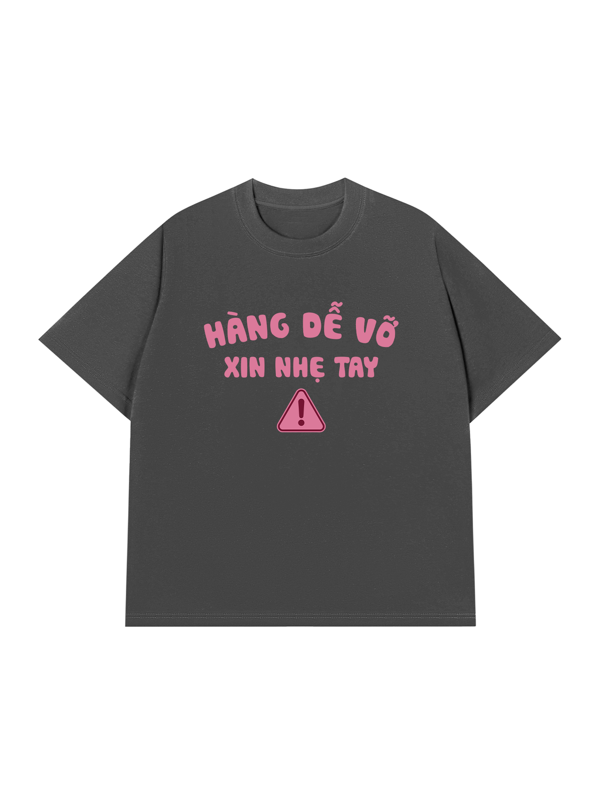 Áo Thun Relaxed Fit Cẩn Thận Vỡ