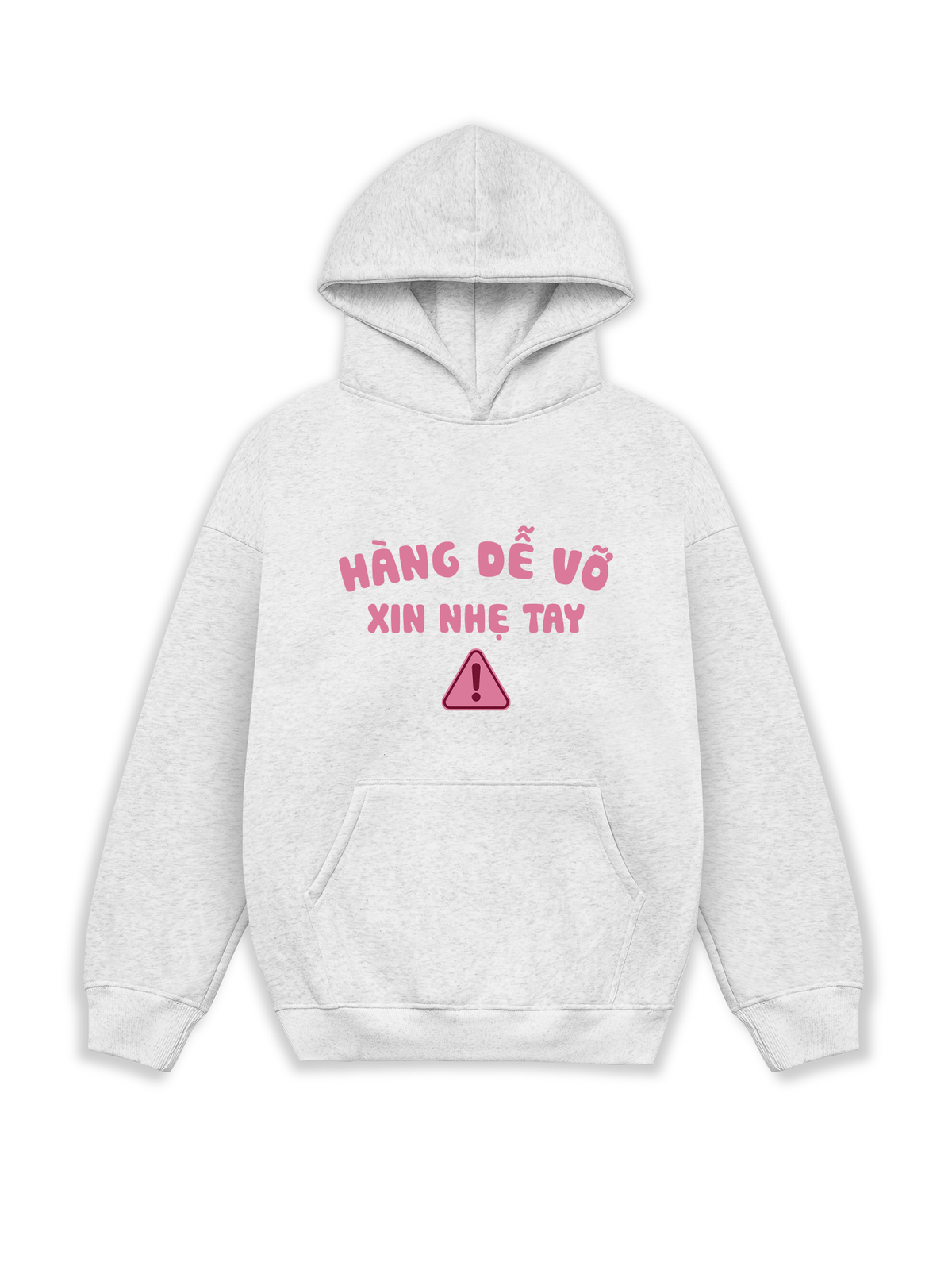 Áo Hoodie Nỉ Hai Da Cẩn Thận Vỡ