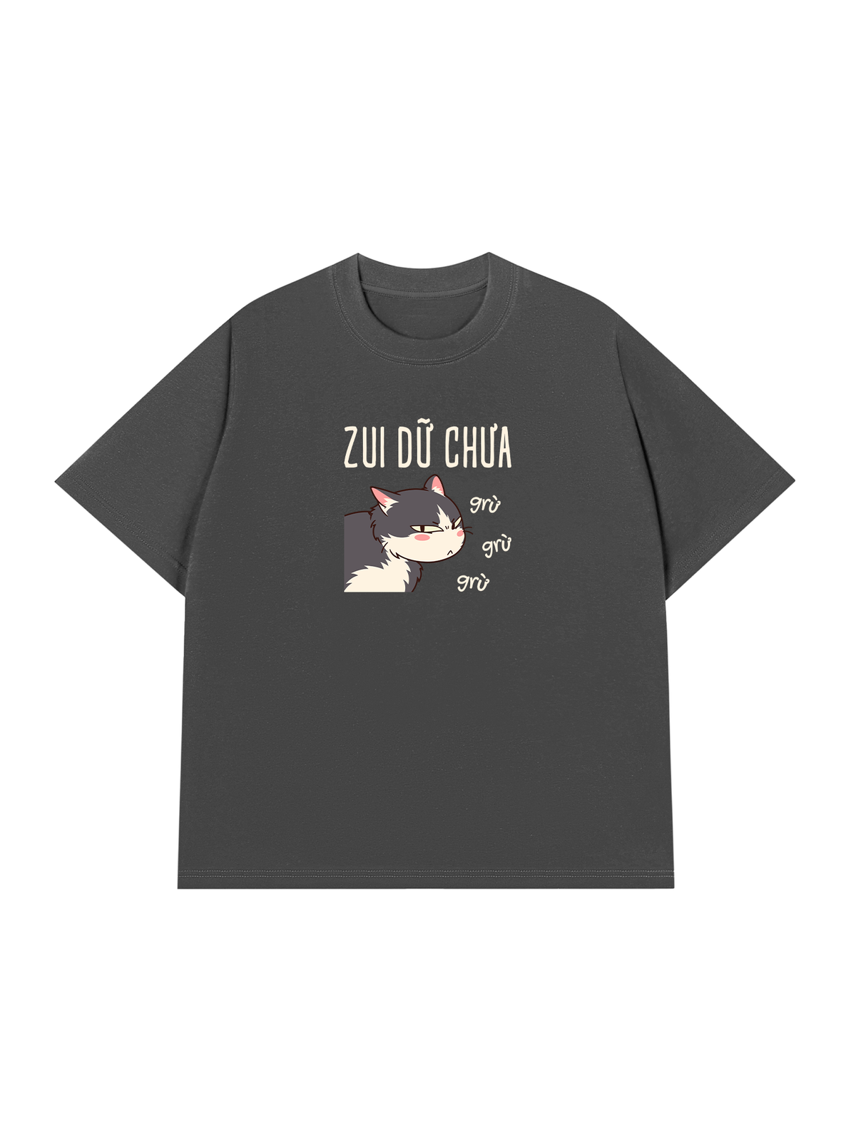 Áo Thun Relaxed Fit Zui Dữ Chưa