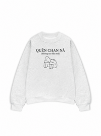 Áo Sweater Nỉ Hai Da Không Sao Đâu