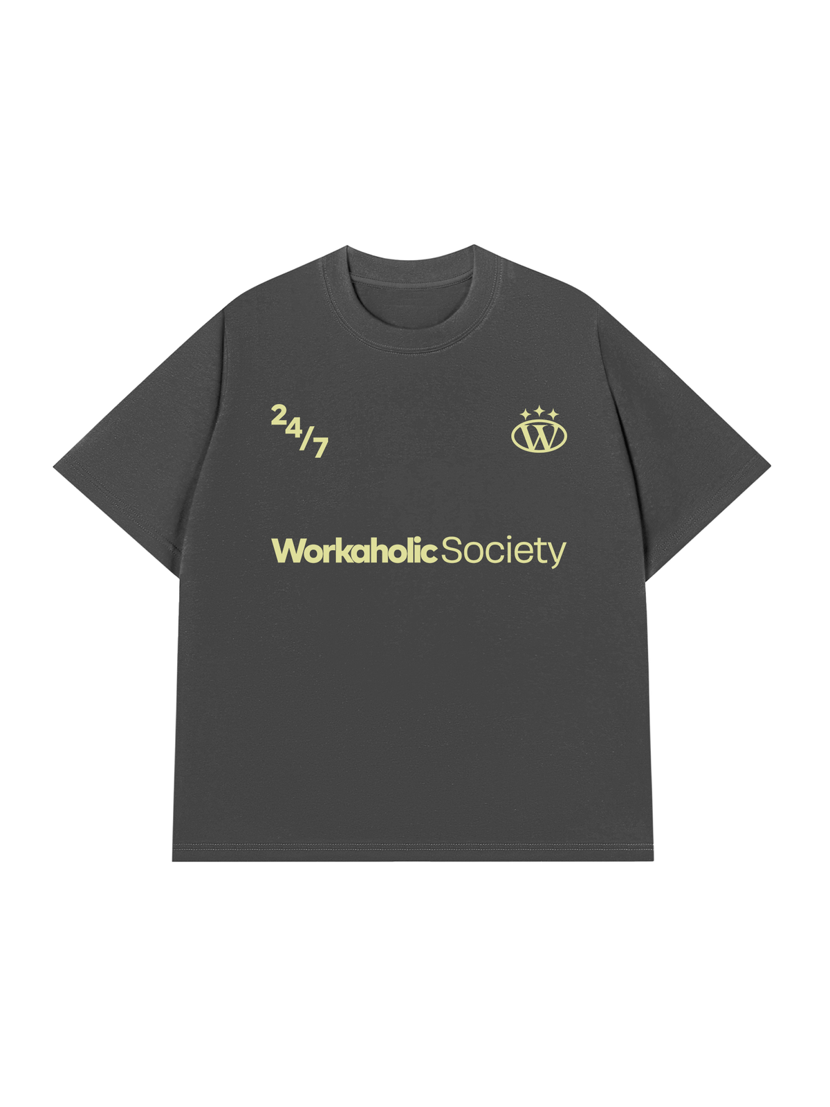 Áo Thun Relaxed Workaholic Society