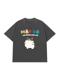 Áo Thun Relaxed Fit Mập Rõ