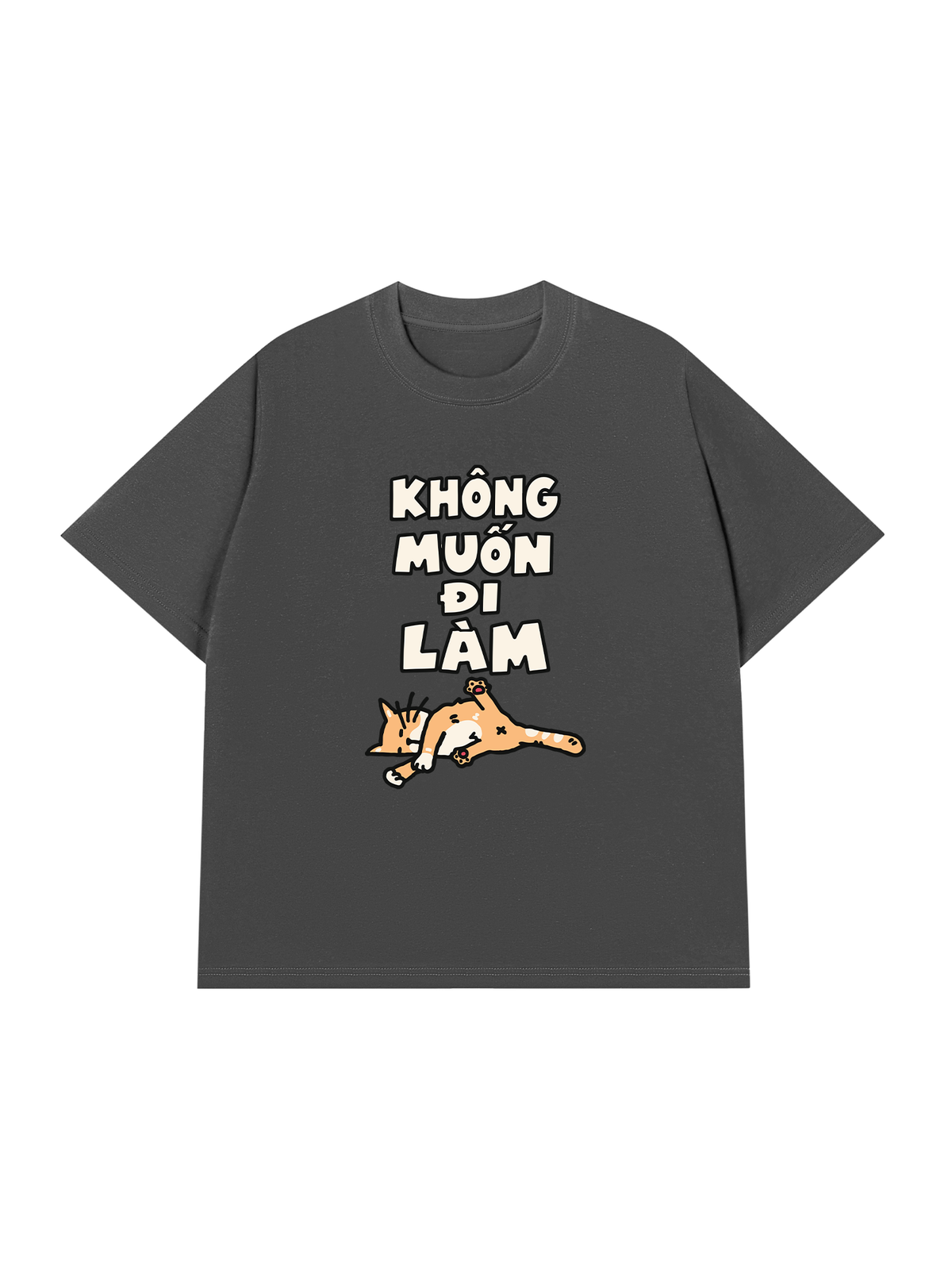 Áo Thun Relaxed Fit Không Muốn Đi