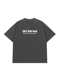 Áo Thun Relaxed Fit Dự Án Ma Giảm Cân