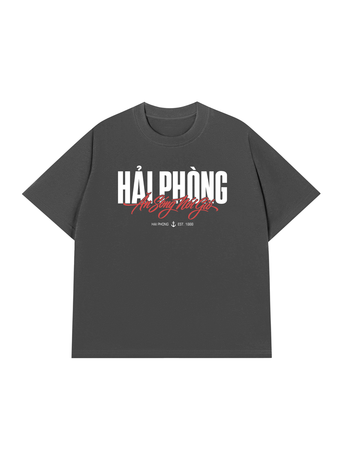 Áo Thun Relaxed Fit Ăn Sóng Nói Gió