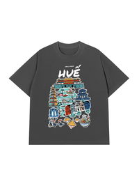 Áo Thun Relaxed Fit Hello From Huế