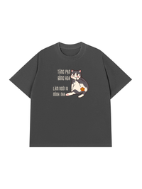 Áo Thun Relaxed Fit Tặng Bạn Bông Hoa