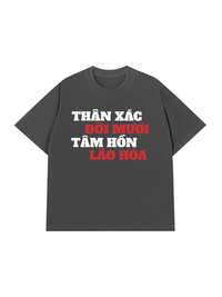 Áo Thun Relaxed Fit Thân Xác Đôi Mươi