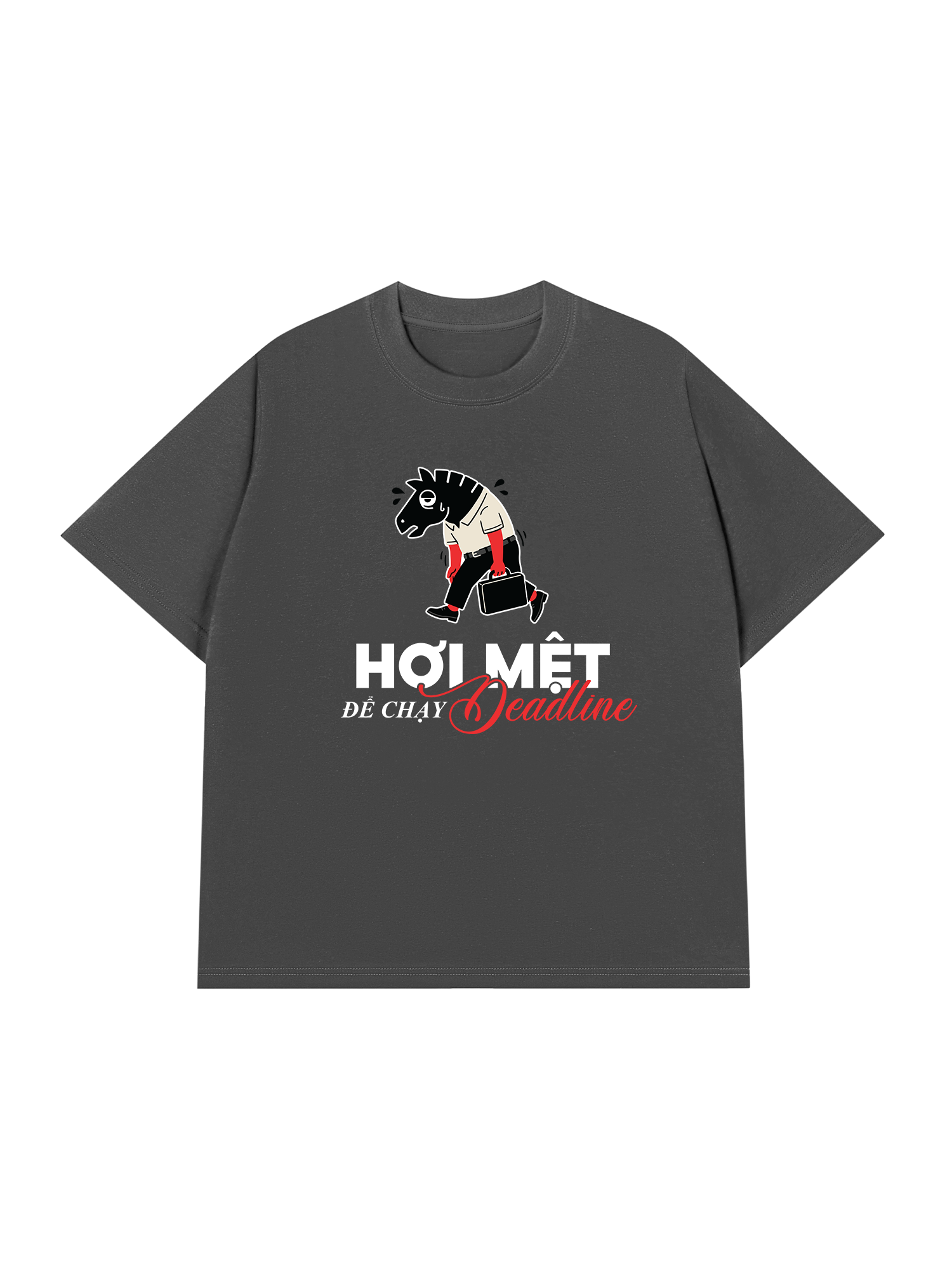Áo Thun Relaxed Fit Chạy Deadline