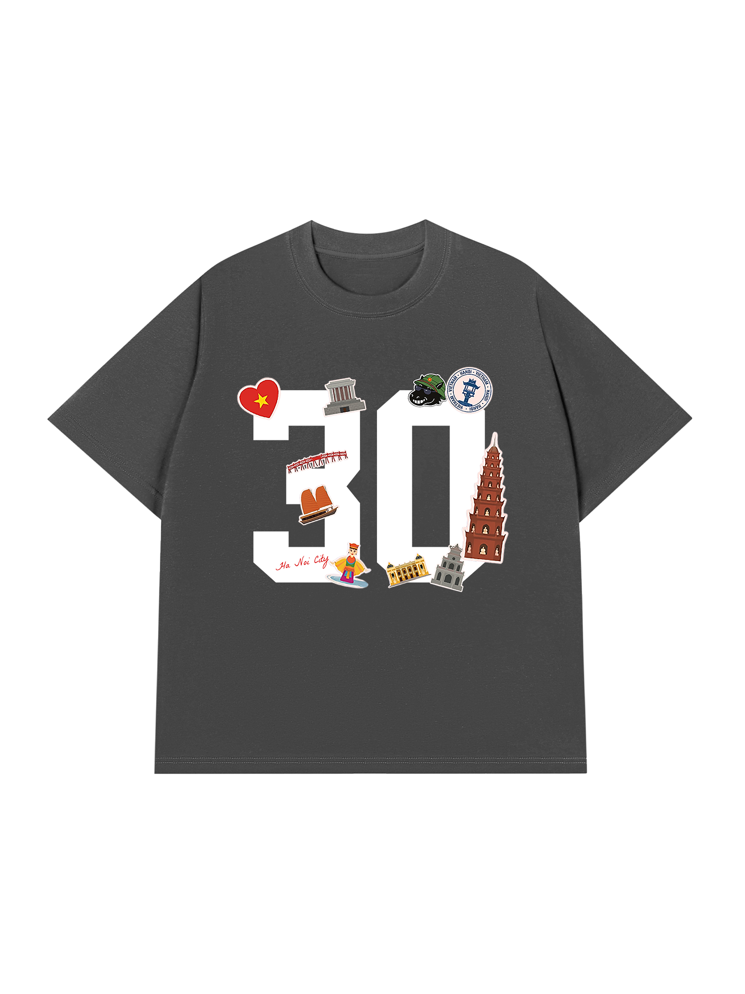 Áo Thun Relaxed Fit Hà Nội 30