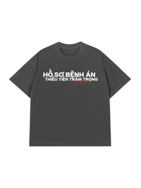 Áo Thun Relaxed Fit Hồ Sơ Bệnh Án