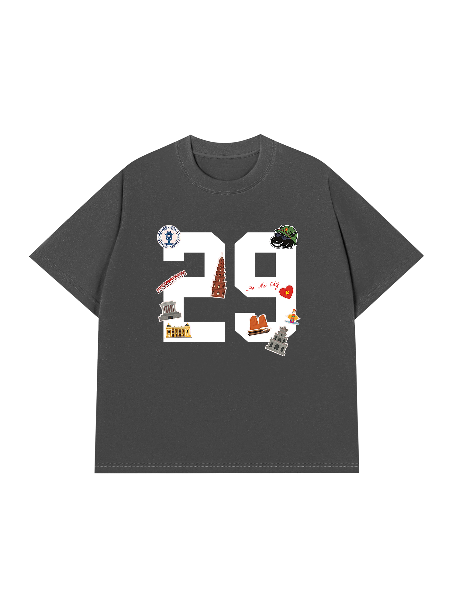 Áo Thun Relaxed Fit Hà Nội 29