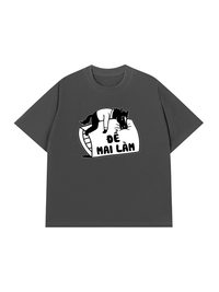 Áo Thun Relaxed Fit Để Mai Làm Đi