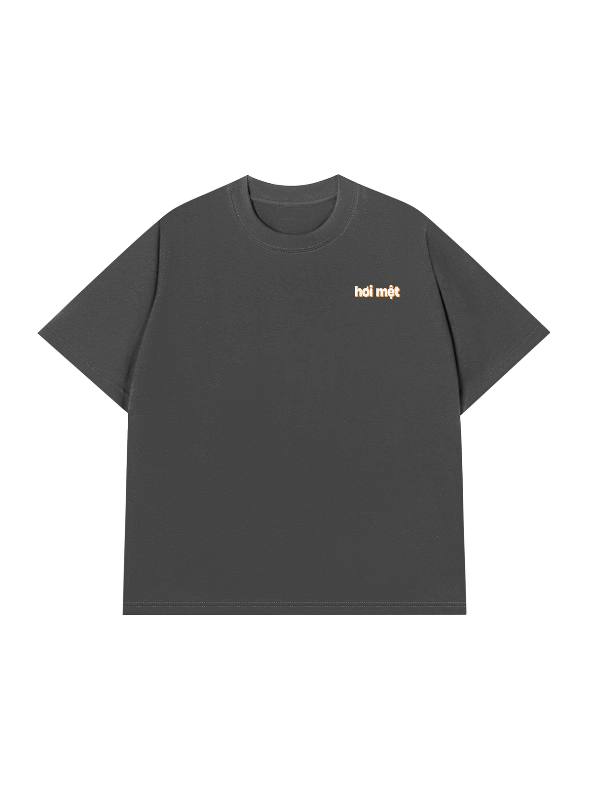 Áo Thun Relaxed Fit Thẳng Lưng Lên