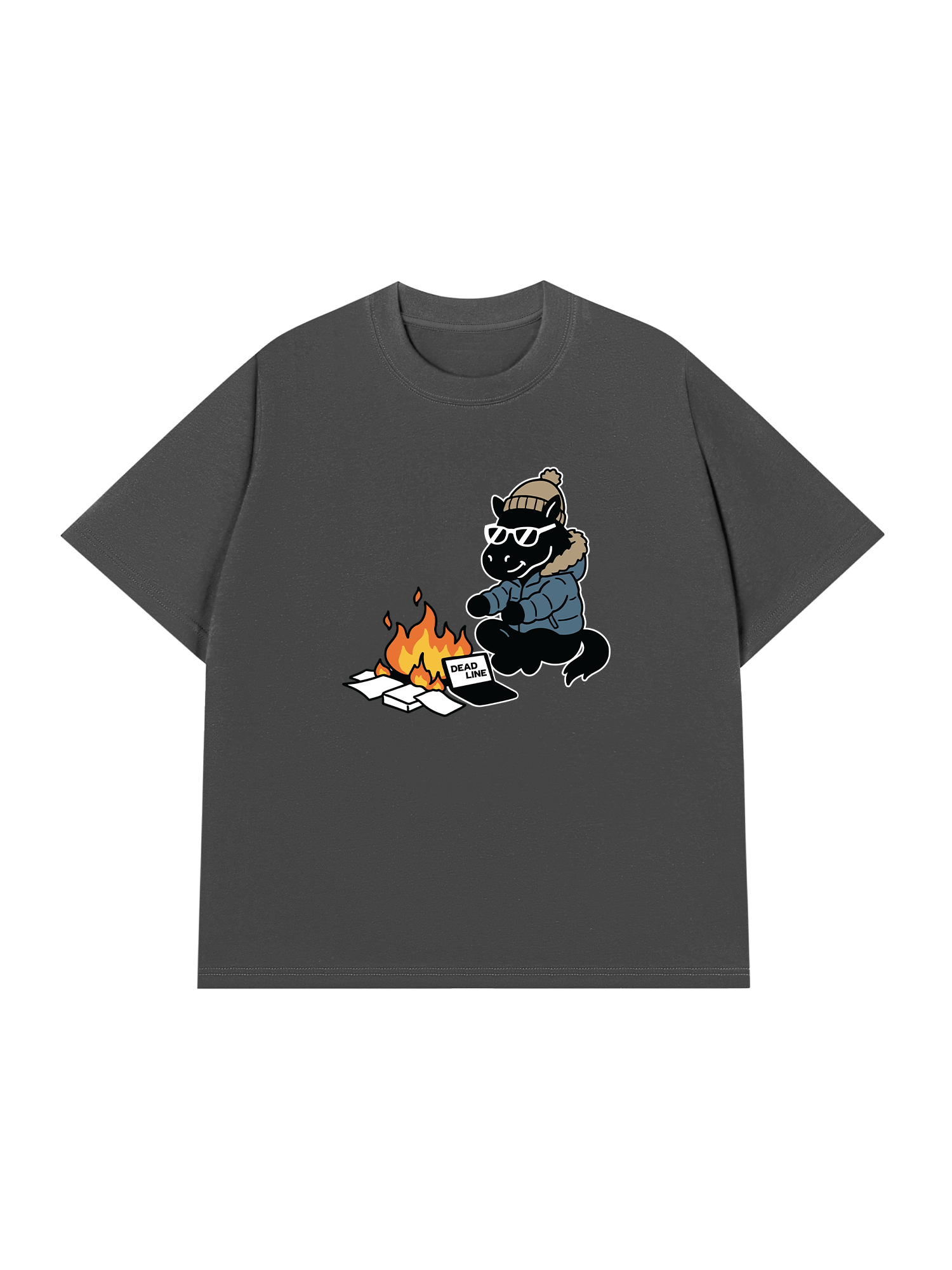 Áo Thun Relaxed Fit Kết Thúc Công Việc