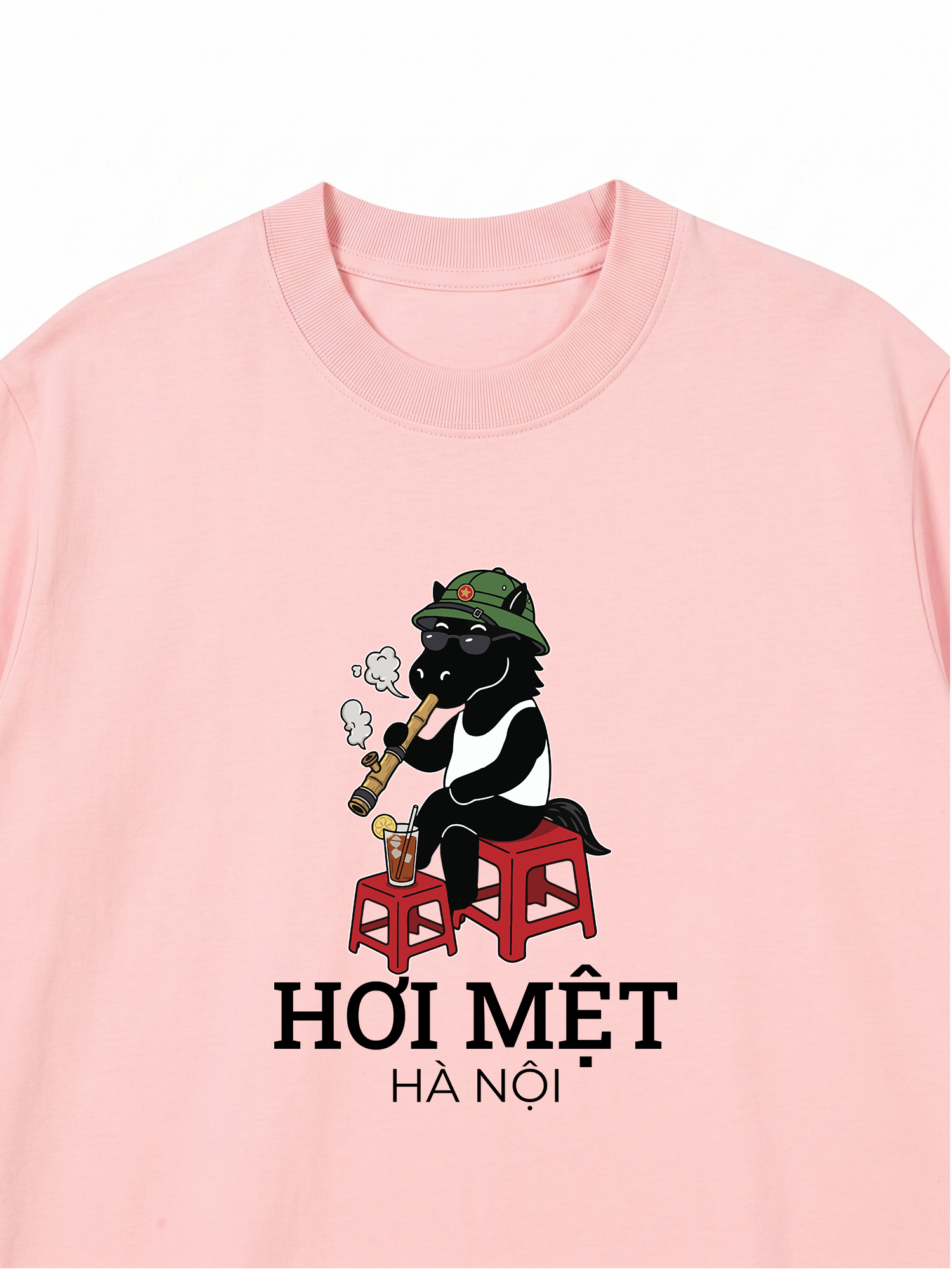 Áo Thun Relaxed Fit Hà Nội Hơi Mệt