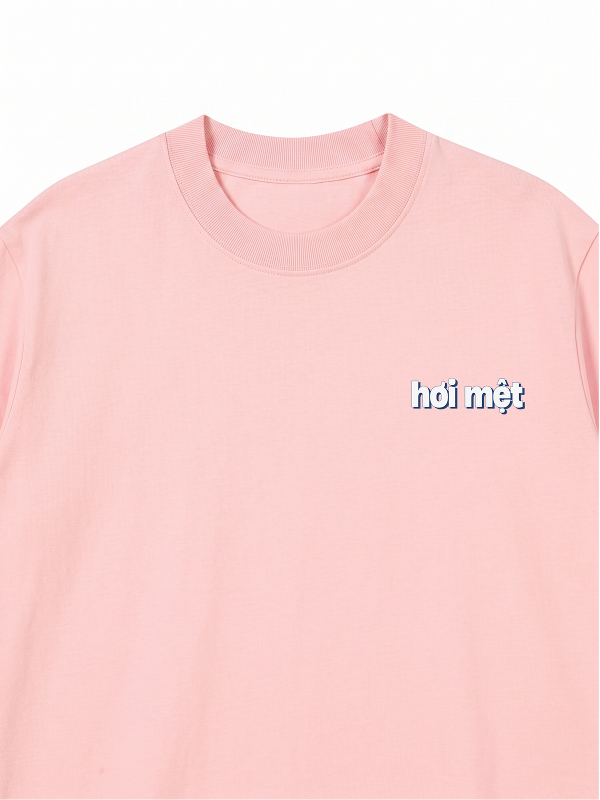 Áo Thun Relaxed Fit Thẳng Lưng Lên