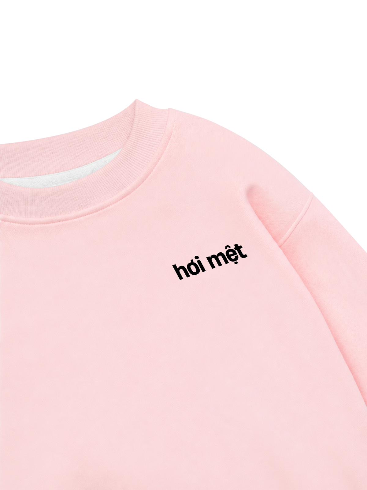 Áo Sweater Nỉ Hai Da Lý Do Đi Tập