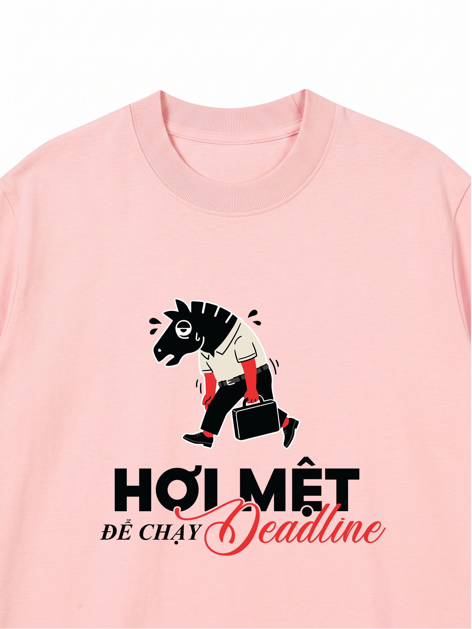 Áo Thun Relaxed Fit Chạy Deadline