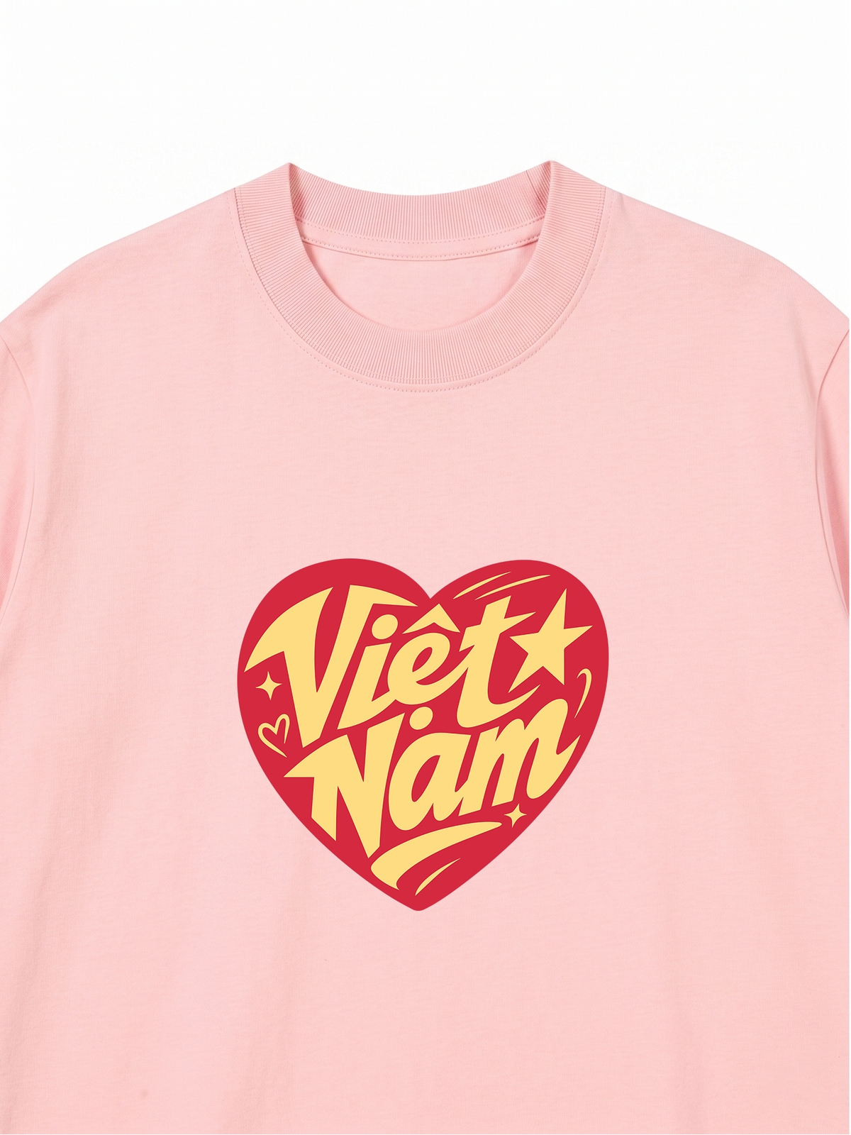 Áo Thun Relaxed Fit I Love Việt Nam