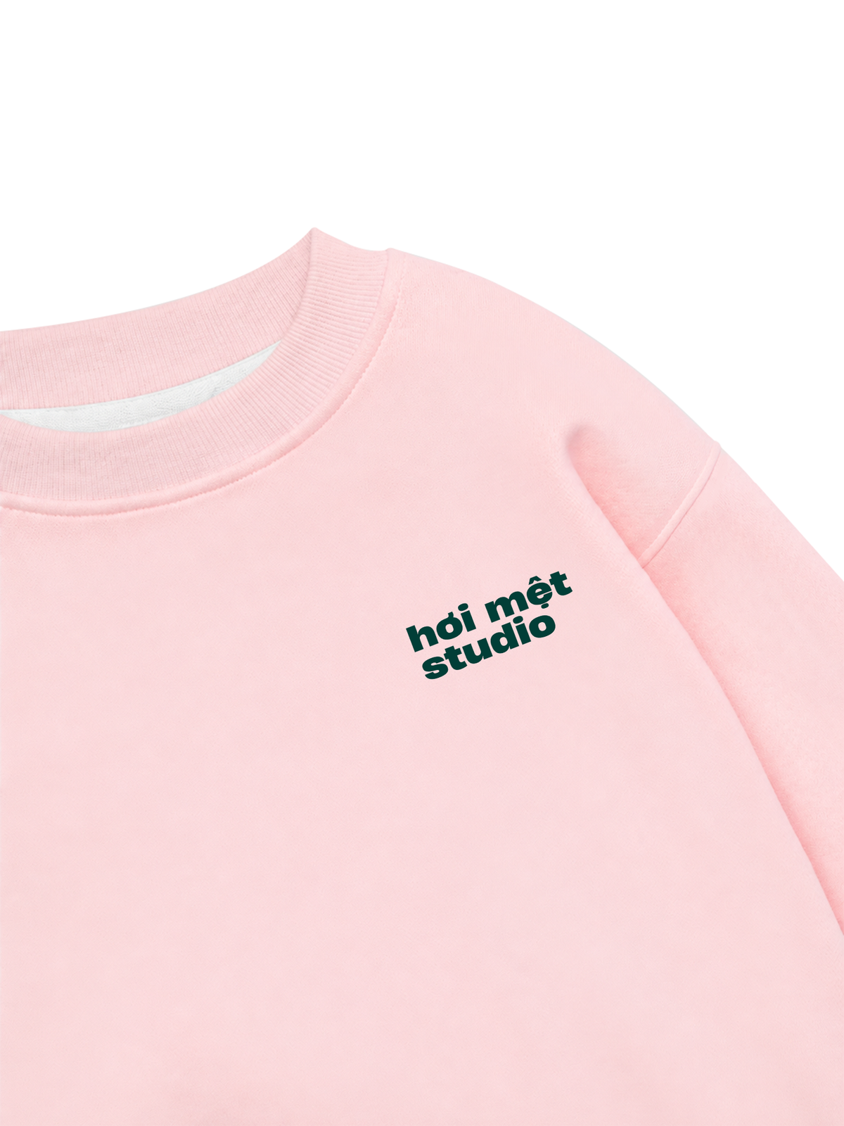 Áo Sweater Nỉ Hai Da Dáng Nuột Không Tuột Mất Em