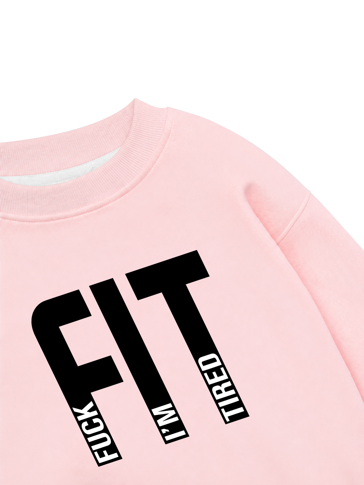 Áo Sweater Nỉ Hai Da Im Fit