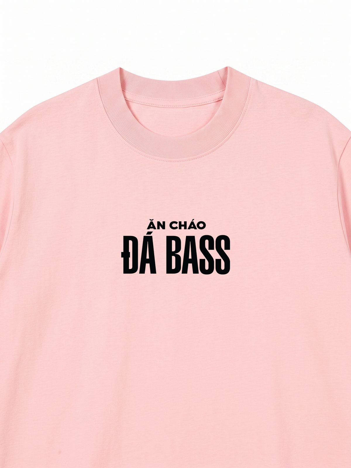 Áo Thun Relaxed Fit Ăn Cháo Đá Bass