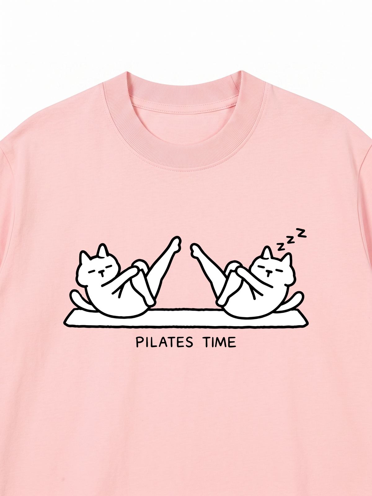 Áo Thun Relaxed Fit Pilates Time