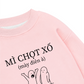 Áo Sweater Nỉ Hai Da Mì Chọt Xố