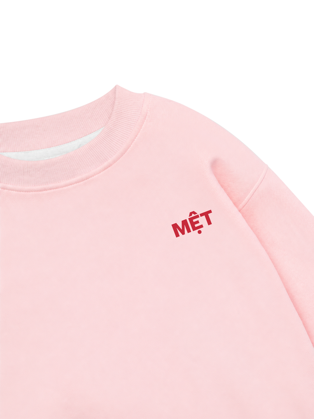 Áo Sweater Nỉ Hai Da Mệt