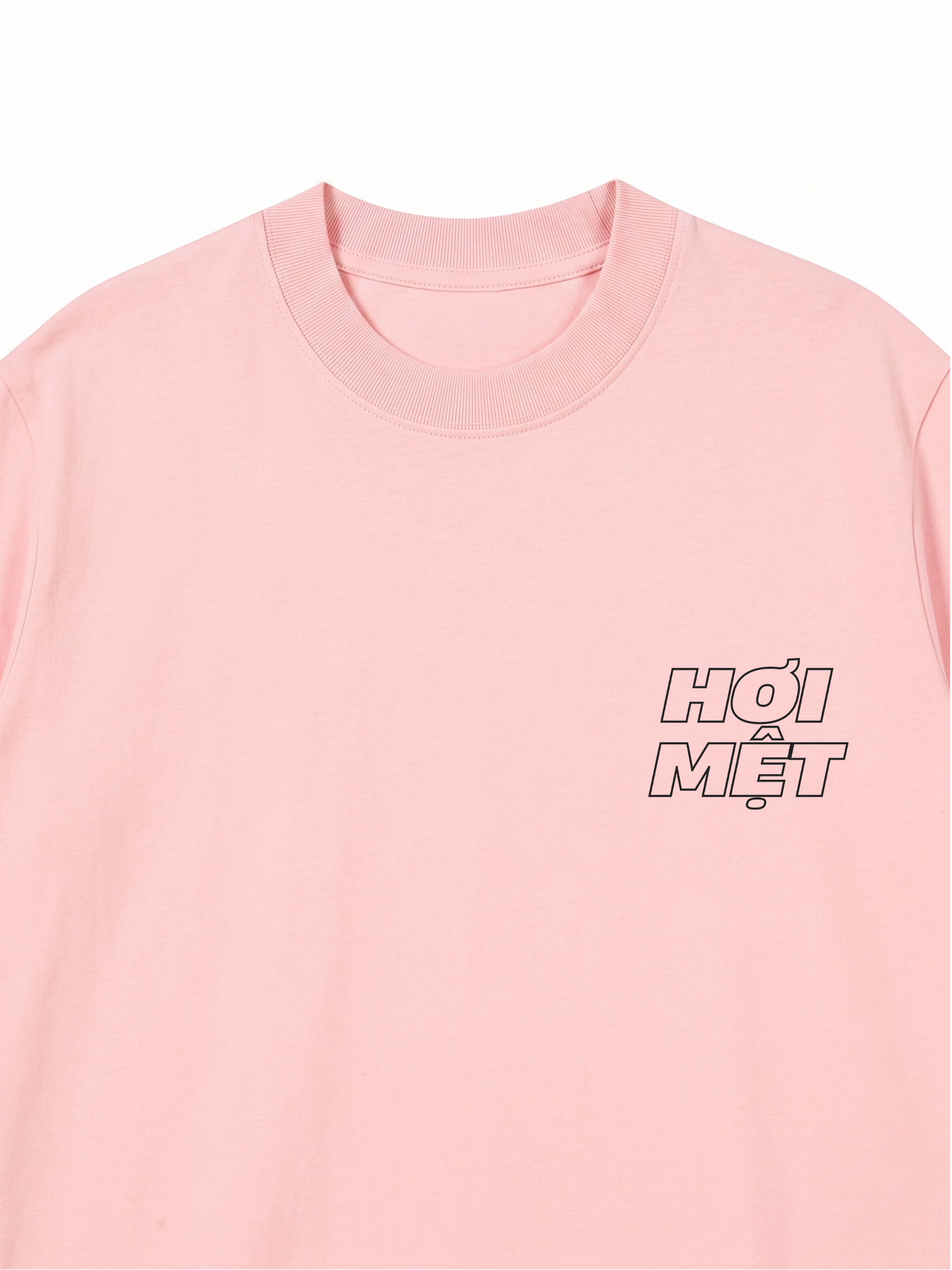 Áo Thun Relaxed Fit Đang Đi Tập Tạ