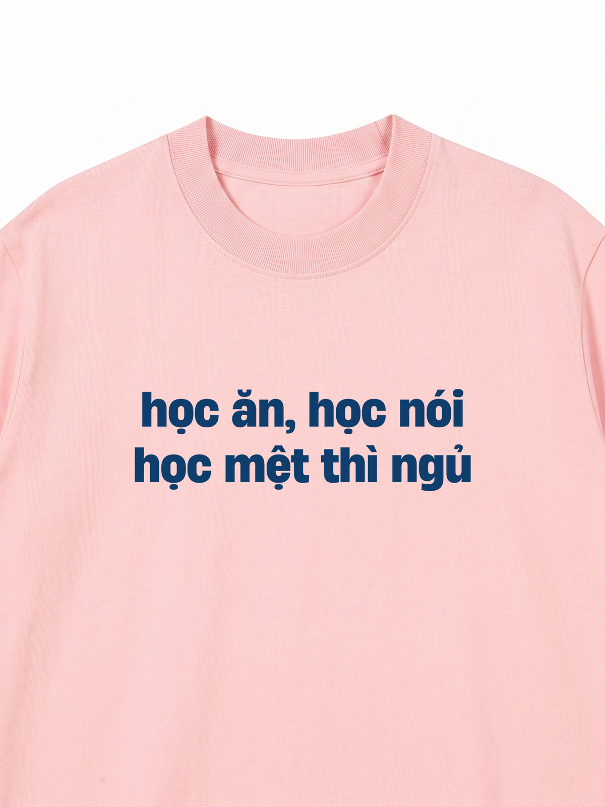 Áo Thun Relaxed Fit Học Mệt Thì Ngủ